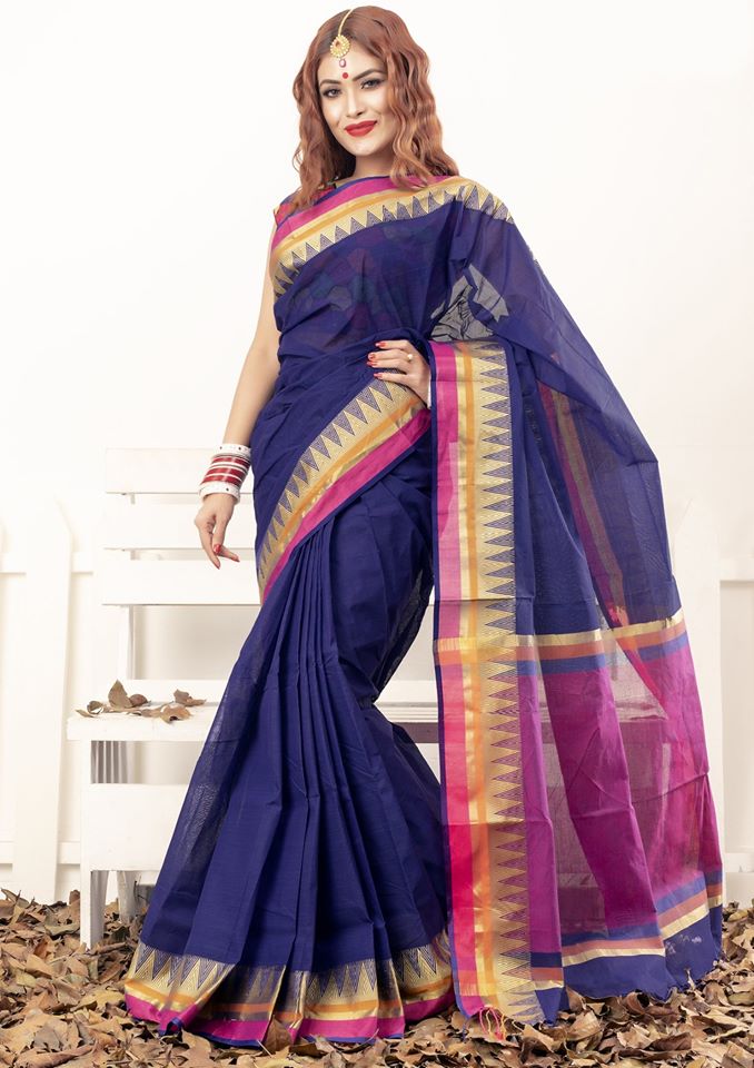 Tangail Cotton Saree - Beshi Deshi