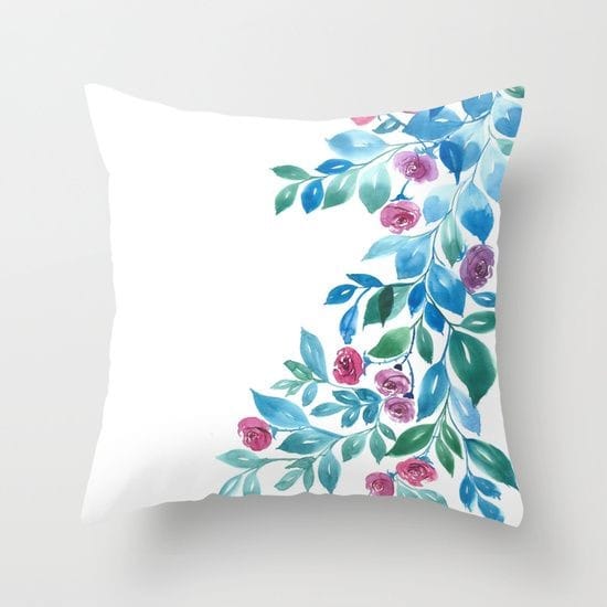 Hand painted pillow covers deals