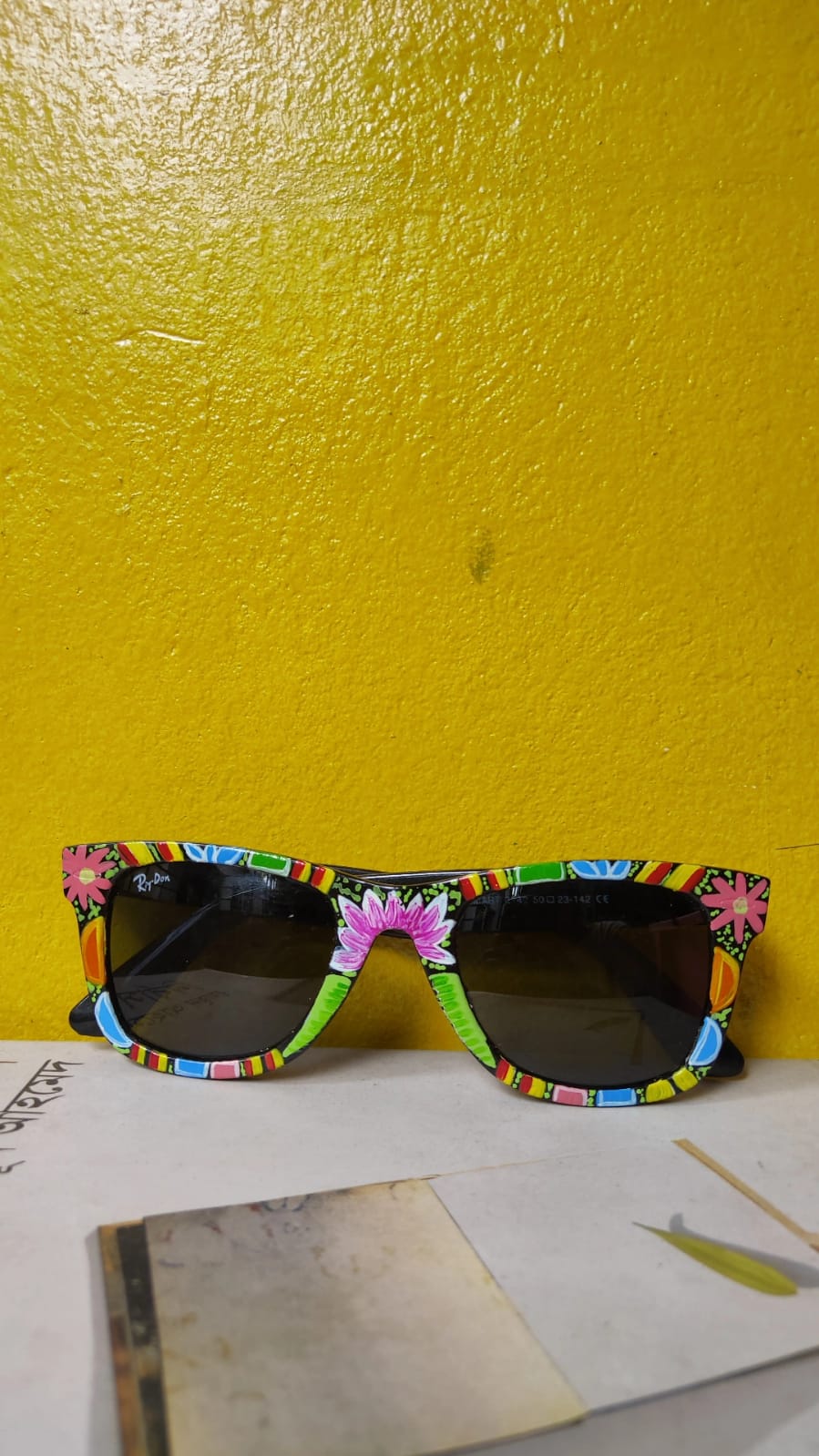 Hand 2025 painted sunglasses